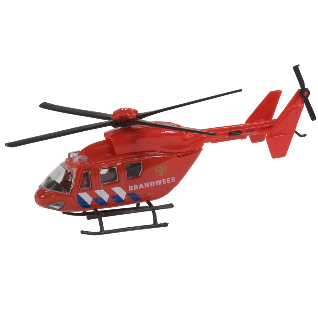 112 Brandweer Helicopter 1:43 - Brandweer Speelgoed - Basic- 3.59€ bij Bobby &amp; Caro