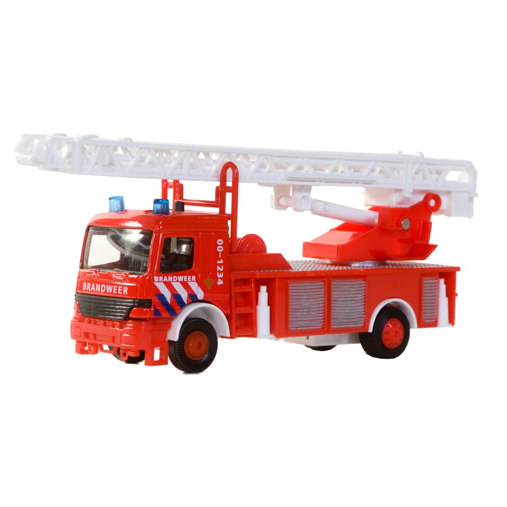 112 Brandweer + Licht + Geluid 15cm - Brandweer Speelgoed - Basic- 6.39€ bij Bobby &amp; Caro