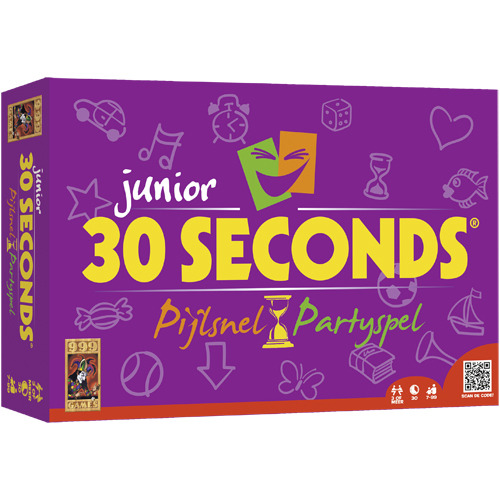 30 Seconds Junior - Speelgoed - 999 Games- 27.29€ bij Bobby &amp; Caro
