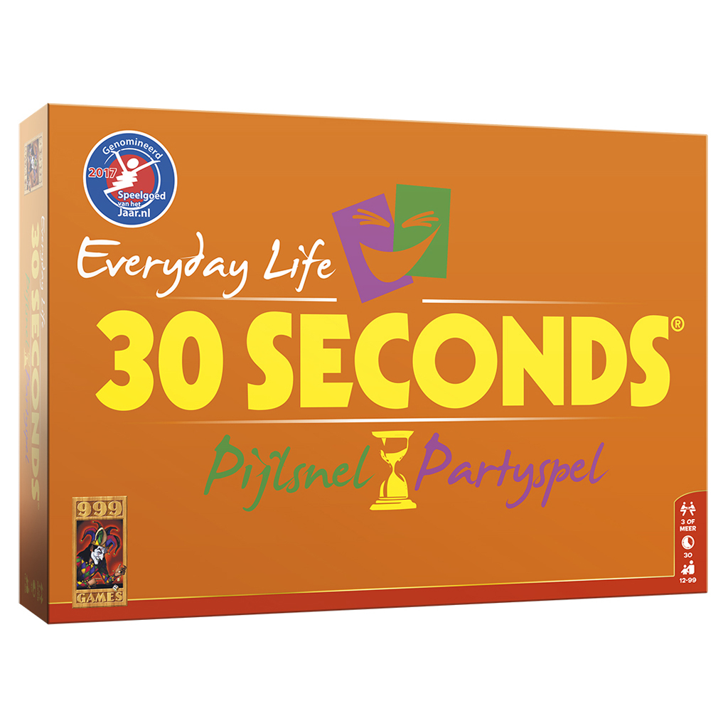 999 Games 30 Seconds Everyday Life - Speelgoed - 999 Games- 37.15€ bij Bobby &amp; Caro