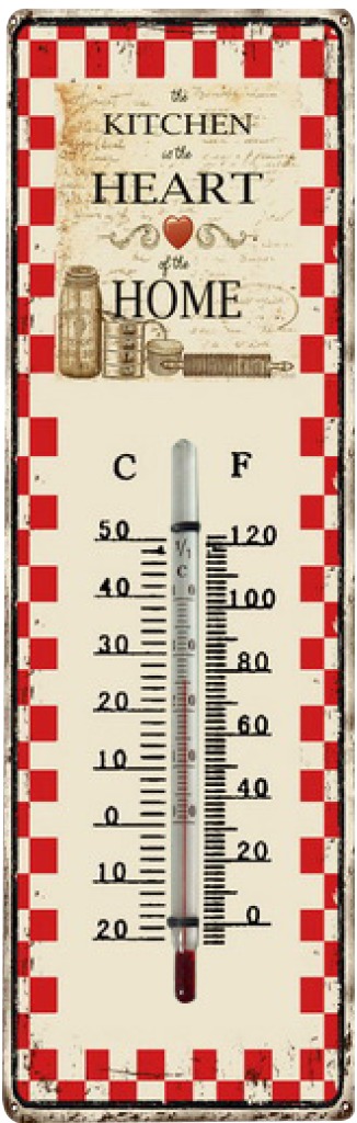 Balance 595387 Thermometer Rustic - Huishouden - Balance- 9.25€ bij Bobby &amp; Caro