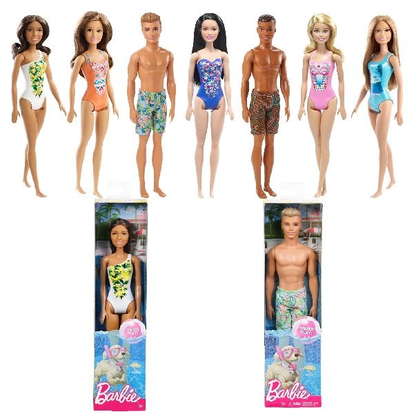 Barbie Beach Pop Assorti - Poppen en Accessoires - Barbie- 10.25€ bij Bobby &amp; Caro