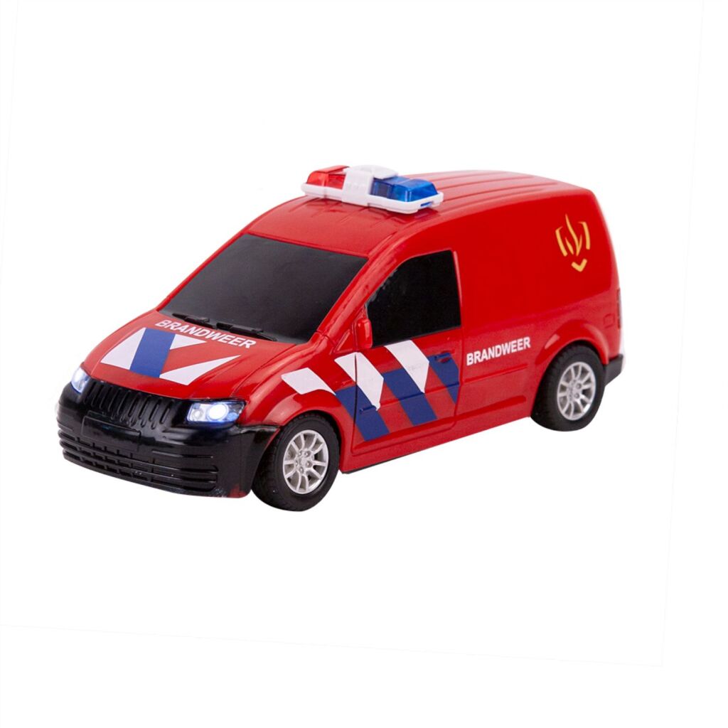 RC Brandweerauto met Licht - Brandweer Speelgoed - Basic- 6.75€ bij Bobby &amp; Caro