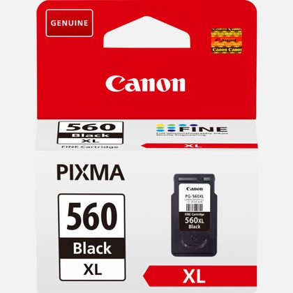 Canon Can Pg-560xl Zwart 400p Orig - Toners/Cartridges - Canon- 31.55€ bij Bobby &amp; Caro
