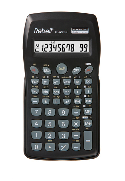 Citizen RE-SC2030-BX Calculator Rebell SC2030 Zwart Wetenschappelijk (box)