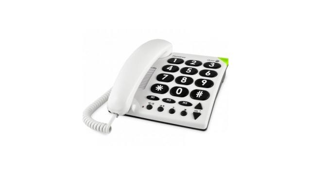 Doro Phone Easy 311C Big Button Telefoon Wit - Huishouden - Doro- 45.30€ bij Bobby &amp; Caro