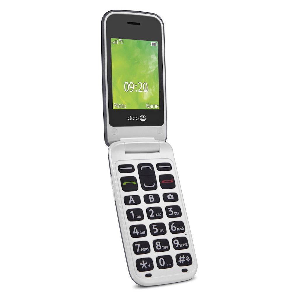 Openbaren Voortdurende Om toevlucht te zoeken Mobiele Telefoons GSM : Doro 2414 ST/WH GSM Mobiele Telefoon ...