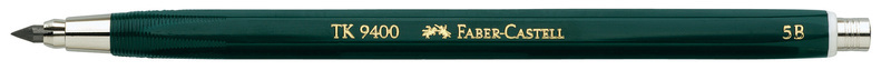Faber Castell FC-139405 Vulpotlood TK 9400 3,15mm 5B - Vulpotloden - Faber Castell- 8.90€ bij Bobby &amp; Caro