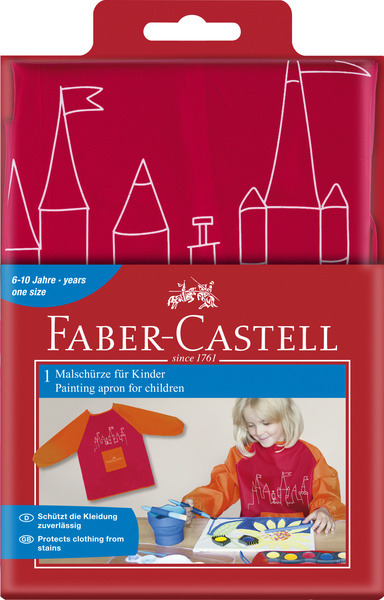 Faber Castell FC-201204 Verfschort Faber-Castell Rood/oranje - Diversen - Faber Castell- 7.59€ bij Bobby &amp; Caro