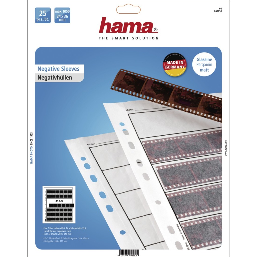 Hama Negatiefbladen Perg. 35Mm 7X6 25Stuk - Overige Accessoires - Hama- 6.65€ bij Bobby &amp; Caro