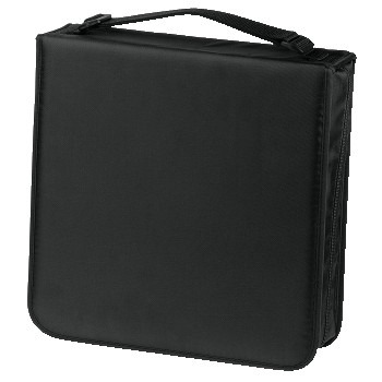 Hama CD Wallet Nylon 208 Zwart - CD/DVD Tassen en Covers - Hama- 24.99€ bij Bobby &amp; Caro