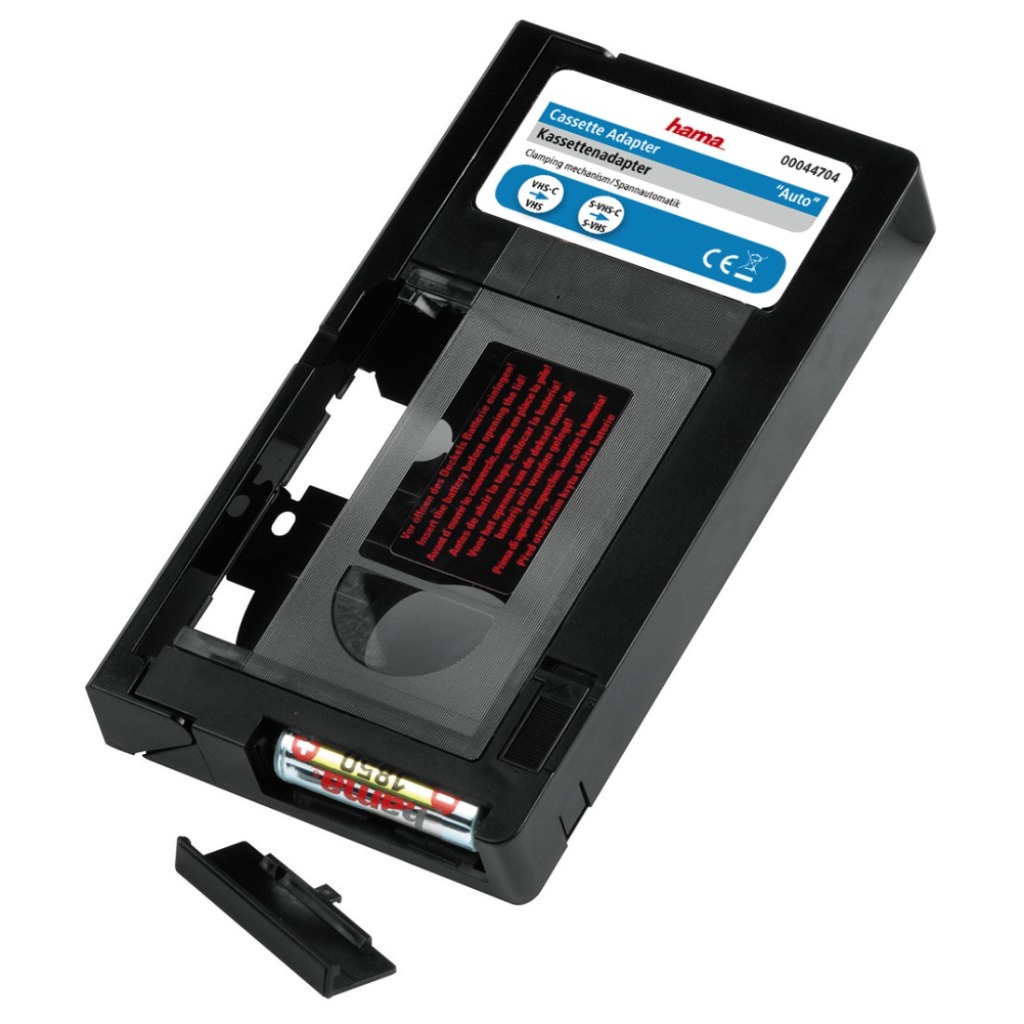 Hama Cassette-Adapter Vhs-C/Vhs Automatisch - Overige Accessoires - Hama- 29.85€ bij Bobby &amp; Caro