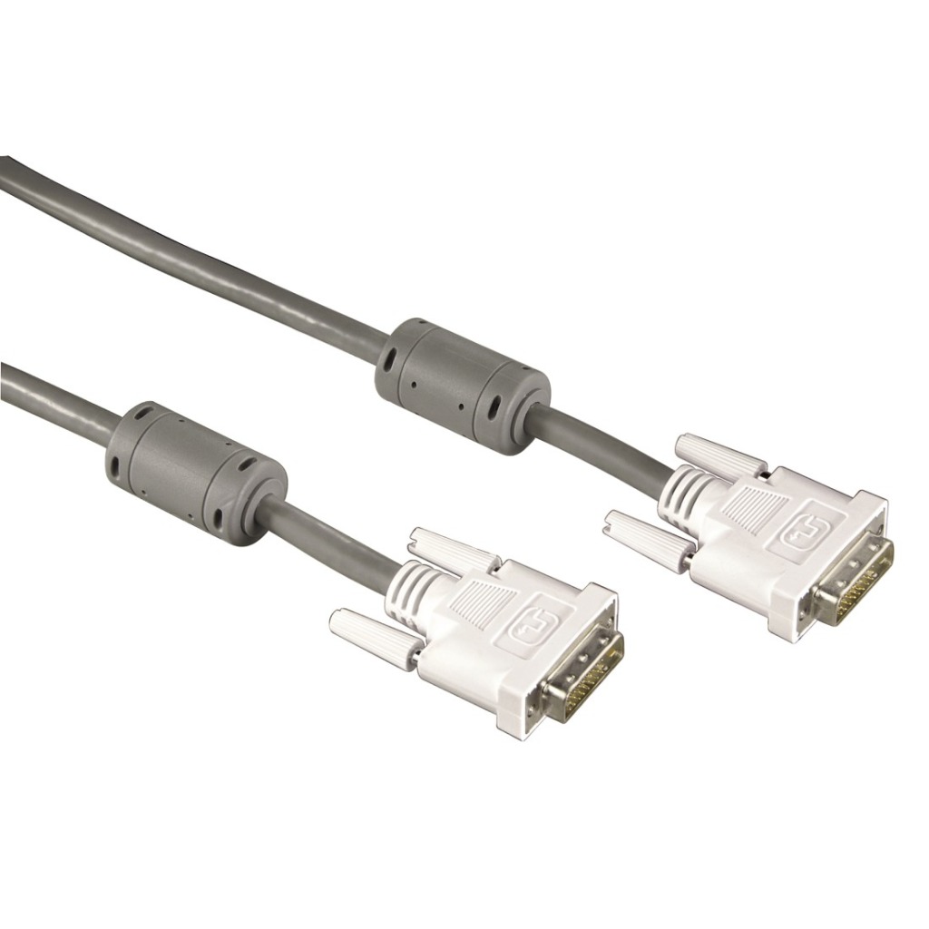 Hama DVI Single Link Kabel 1.8m 3*** - DVI / Dual Link Kabels - Hama- 16.09€ bij Bobby &amp; Caro