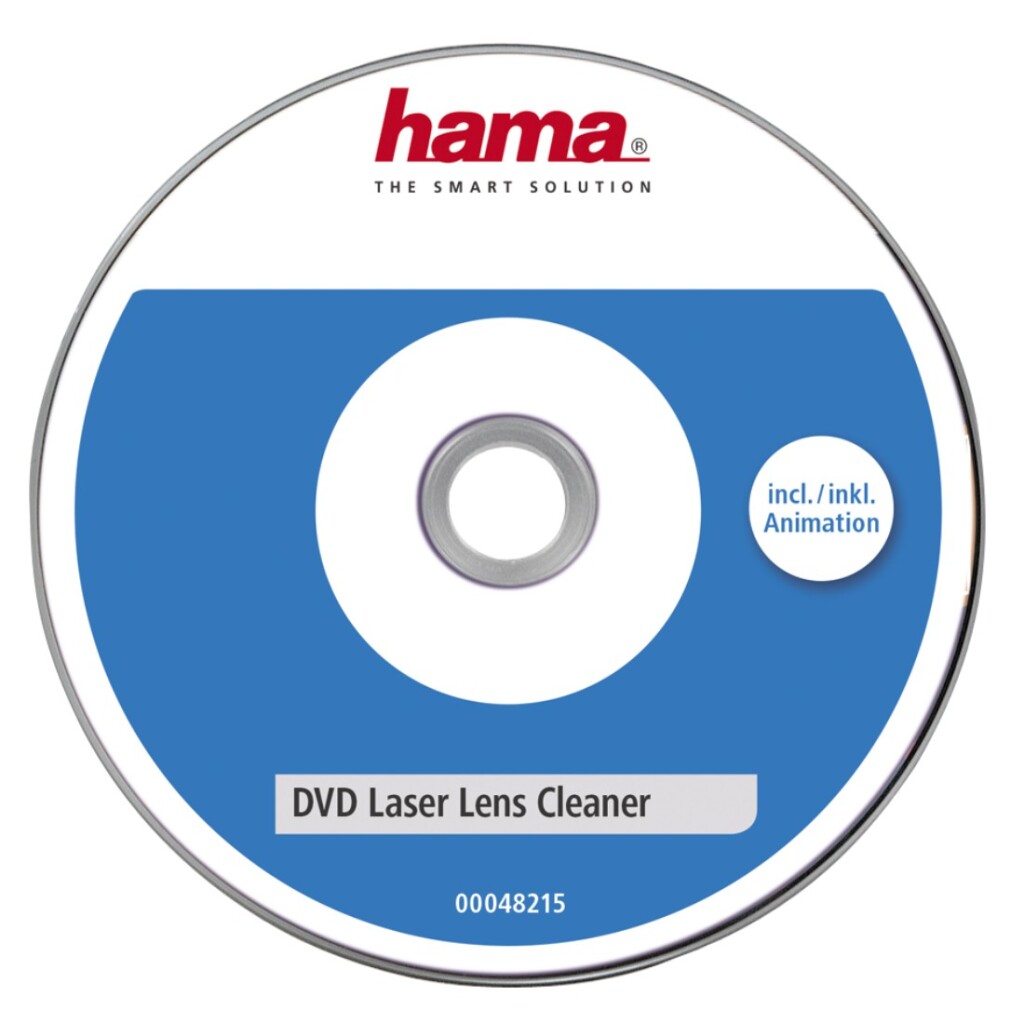 Hama DVD Deluxe Laser Lens Cleaner - Reiniging voor Audio en Beeld - Hama- 10.95€ bij Bobby &amp; Caro