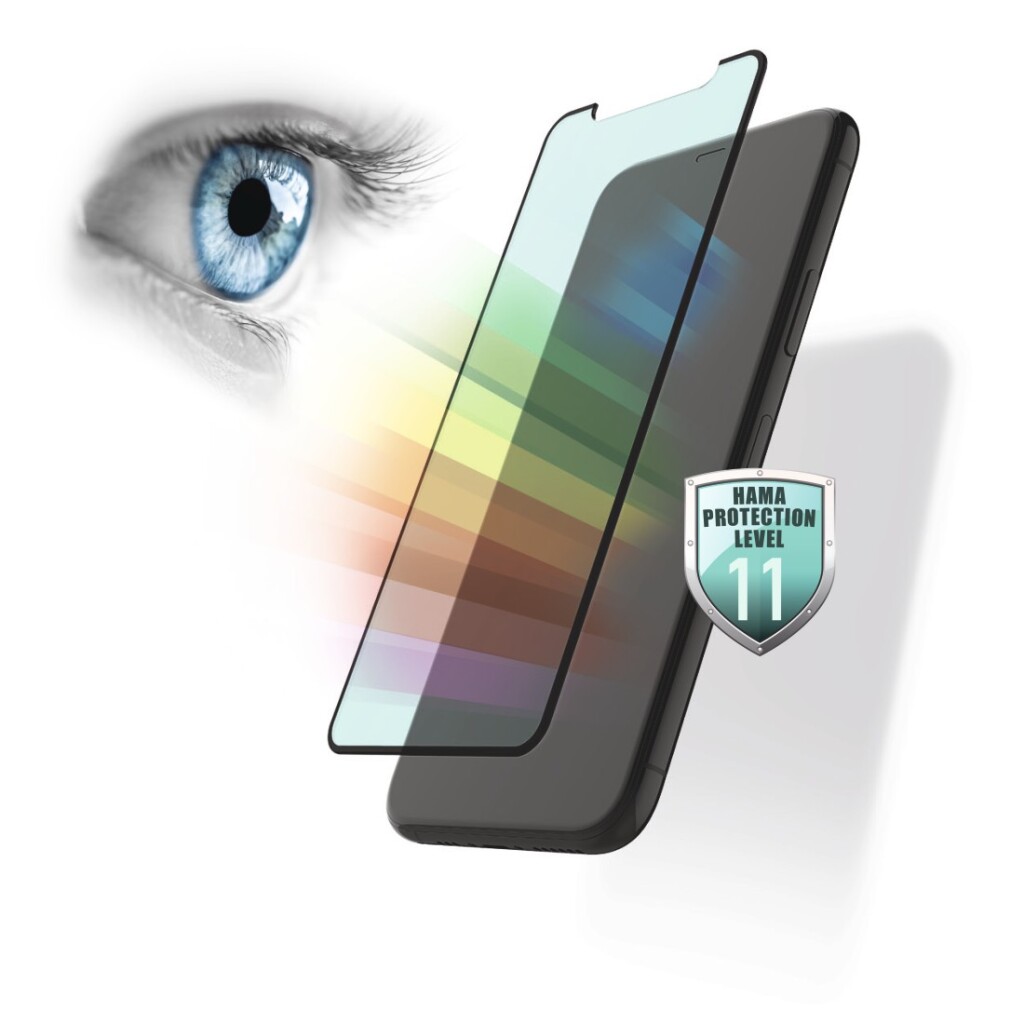 Hama 3D-full-screen-beschermglas Anti-Bluelight+Antibact. IPh. 6/6s/7/8/SE 20 - Display Bescherming - Hama- 18.25€ bij Bobby &amp; Caro