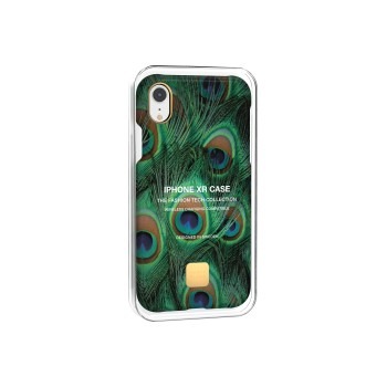 Happy Plugs IPhone XR Case Peacock - Telefoon Covers - Happy Plugs- 38.00€ bij Bobby &amp; Caro