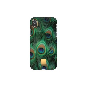 Happy Plugs IPhone XR Case Peacock - Telefoon Covers - Happy Plugs- 38.00€ bij Bobby &amp; Caro