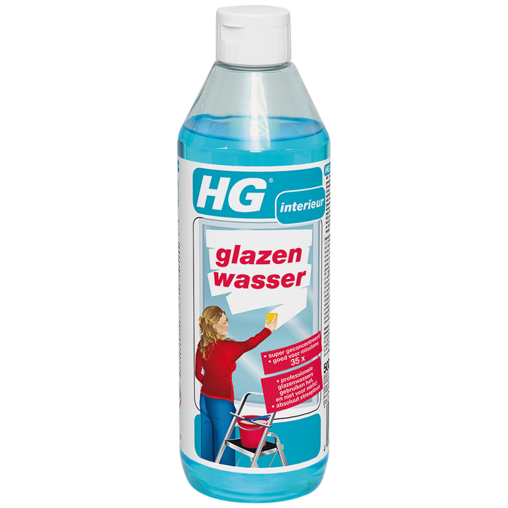 HG Glazenwasser 0,5L - Huishouden - HG- 4.70€ bij Bobby &amp; Caro