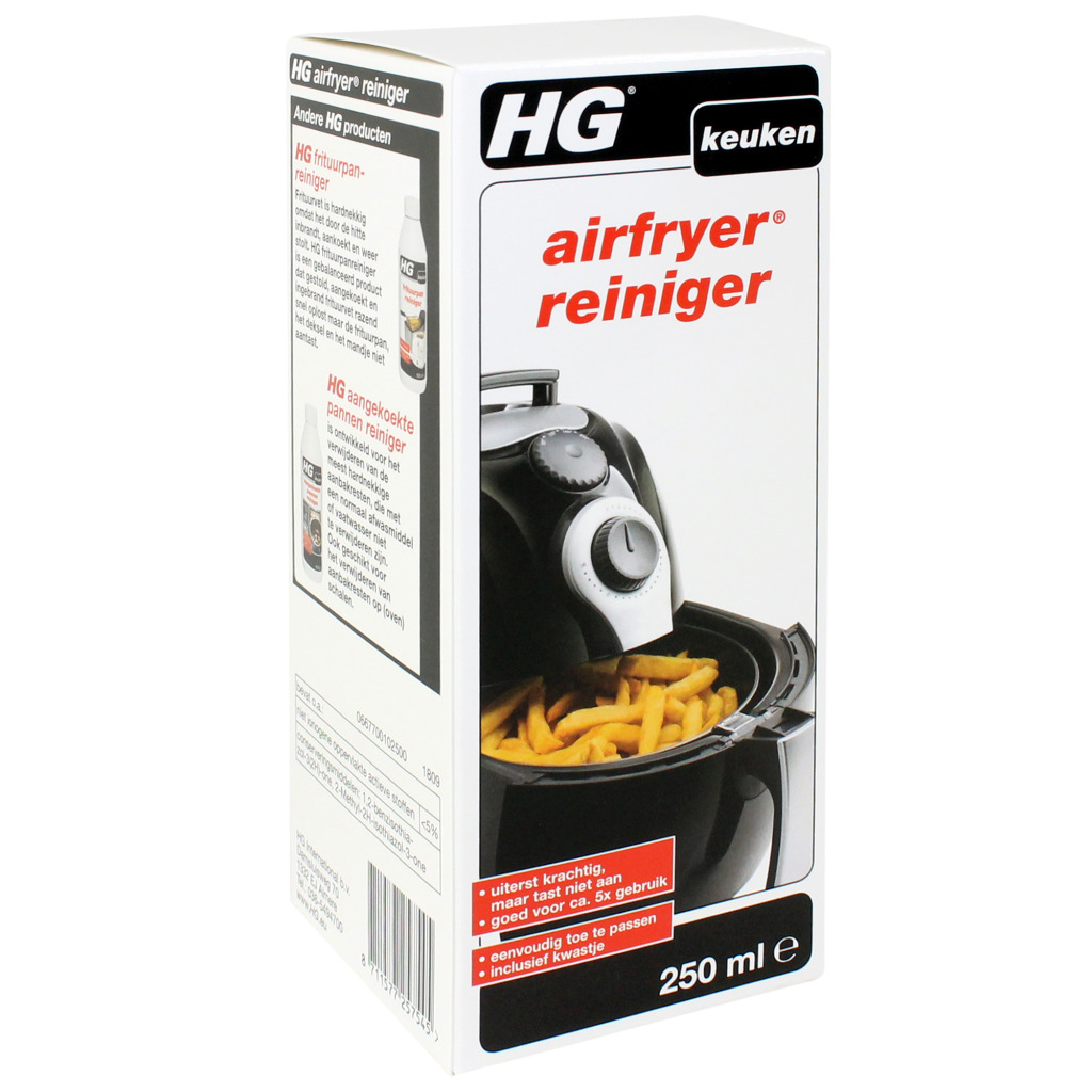 HG Airfryer Reiniger 250ml - Huishouden - HG- 7.85€ bij Bobby &amp; Caro
