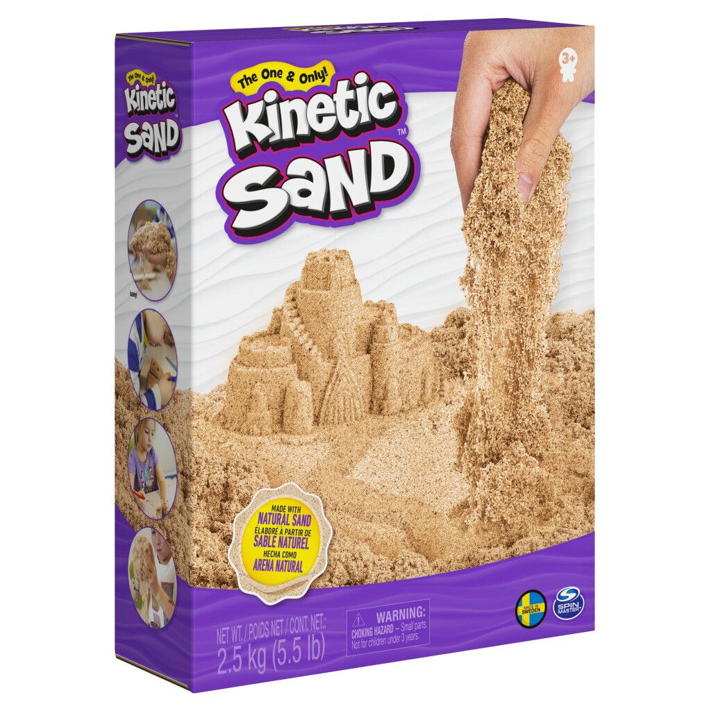 Geen Merk Kinetic Sand Brown 2,5kg - Speelzand - Geen Merk- 26.69€ bij Bobby &amp; Caro