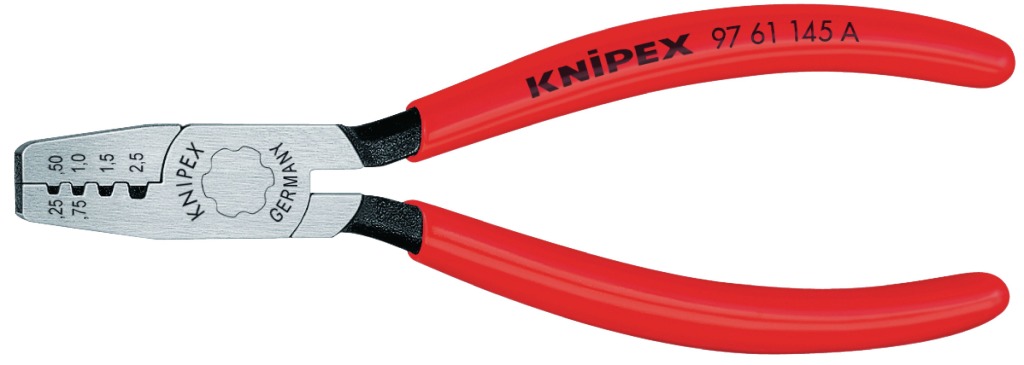 Knipex Kp-9761145a Adereindhulstang met Voorinvoering 145 mm - Huishouden - Knipex- 32.10€ bij Bobby &amp; Caro