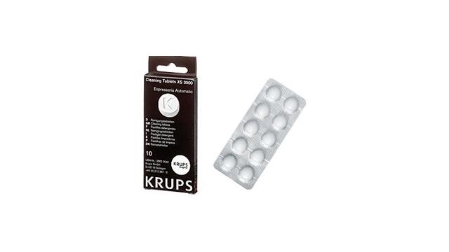 Krups XS3000 Reinigings Tabletten 10 Stuks - Accessoires - Krups- 10.29€ bij Bobby &amp; Caro