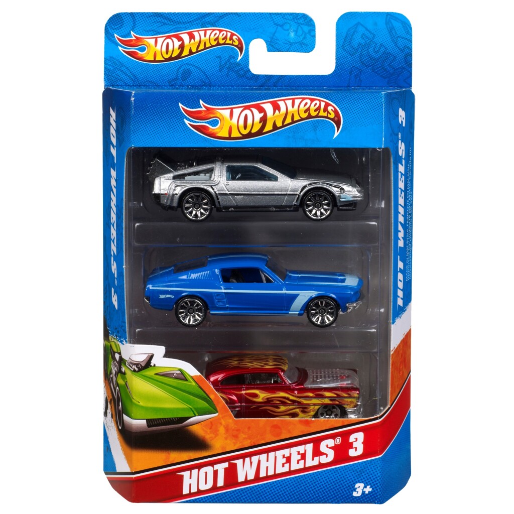 Hot Wheels 3-Pack Assorti - Auto s/Vliegtuigen enz. - Mattel- 7.75€ bij Bobby &amp; Caro