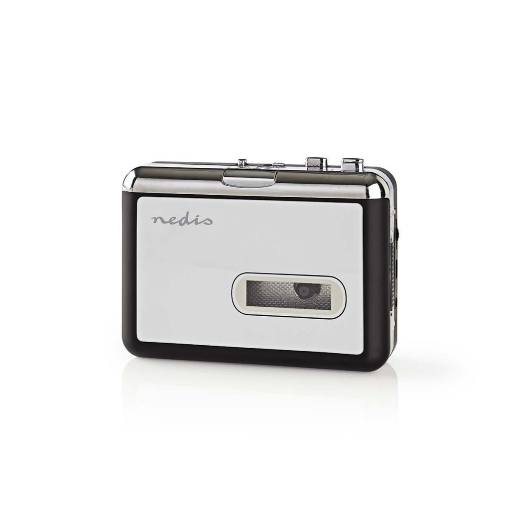 Nedis ACGRU100GY Draagbare Usb-convertor Voor Cassette Naar Mp3 Met Usb-kabel En Software - MP3 Spelers - Nedis- 27.95€ bij Bobby &amp; Caro