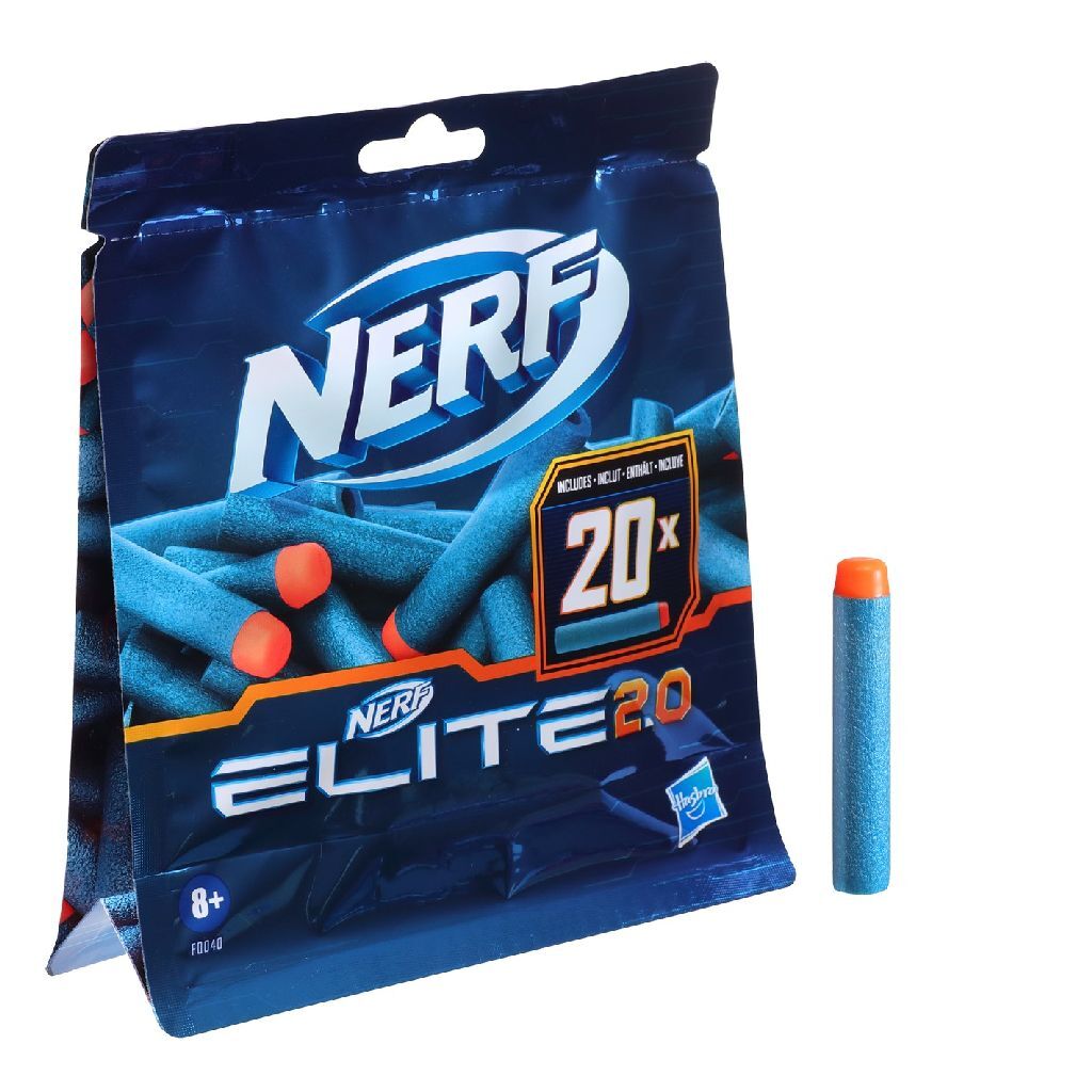 Nerf Elite 2.0 Darts 20 Stuks - Nerf N Strike Dartblasters - Nerf- 5.00€ bij Bobby &amp; Caro