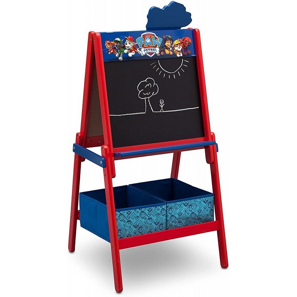 Paw Patrol TE87578PW Houten Dubbelzijdig Krijtbord/Whiteboard - Schoolbord/Whiteboard - Paw Patrol- 79.99€ bij Bobby &amp; Caro