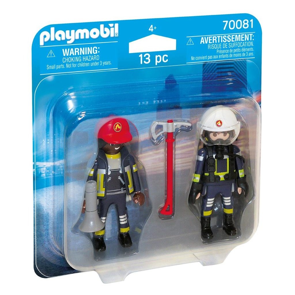 Playmobil 70081 Duo Pack Brandweerlui - Playmobil - Playmobil- 6.59€ bij Bobby &amp; Caro