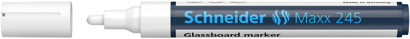 Schneider S-124549 Marker Maxx 245 Wit - Accessoires - Schneider- 2.99€ bij Bobby &amp; Caro