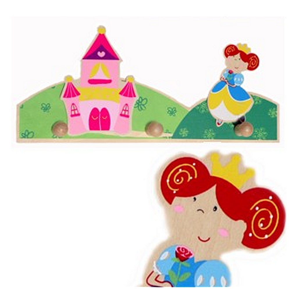 Simply for Kids Houten Kapstok Prinses - Accessoires - Simply for Kids- 3.99€ bij Bobby &amp; Caro