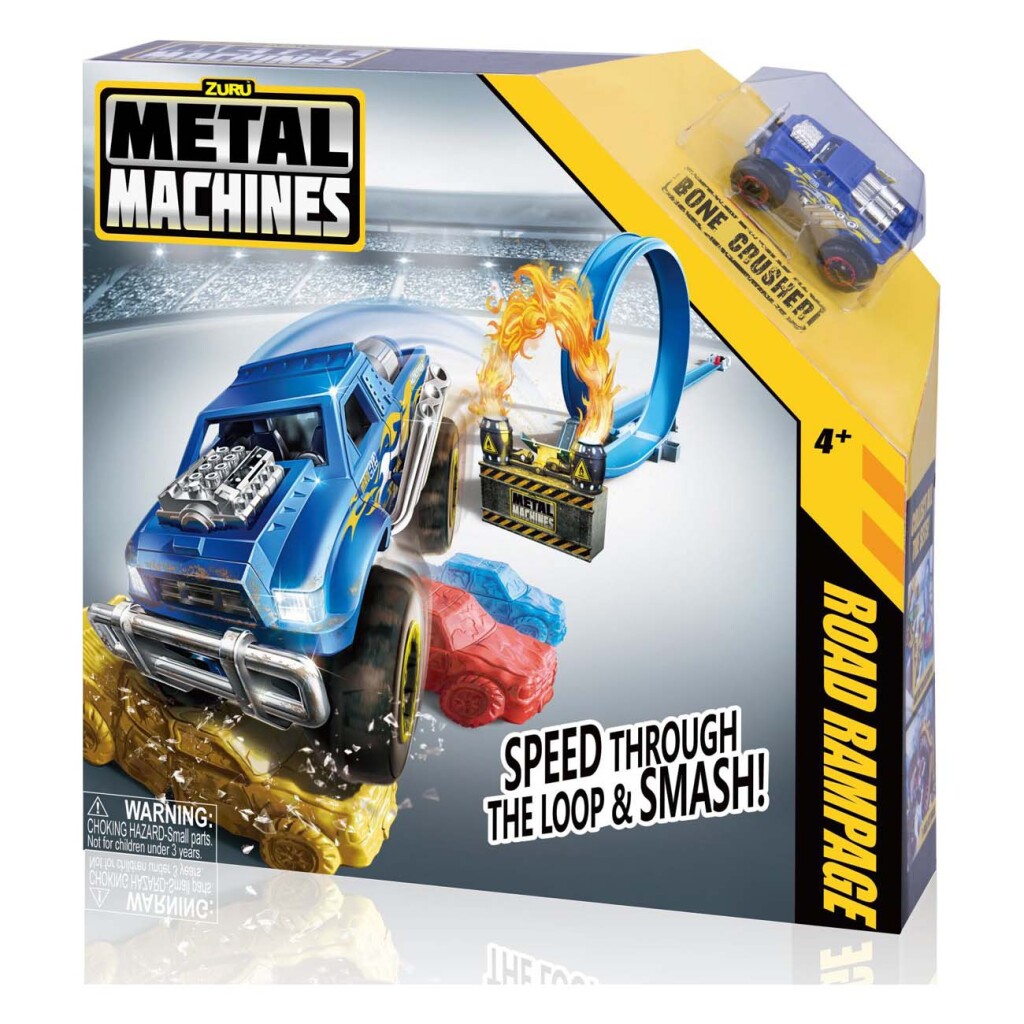 Zuru Metal Machines Road Rampage + Monstertruck - Auto s/Vliegtuigen enz. - Zuru- 9.29€ bij Bobby &amp; Caro