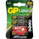 GP Batteries Gp Batterij Primary Lithium Aa A4 - Batterijen - GP Batteries- 12.05€ bij Bobby &amp; Caro