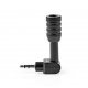 Nedis MICMJ100BK Bedrade Microfoon Mini Plug-in 3,5 Mm Zwart - Microfoons - Nedis- 3.75€ bij Bobby &amp; Caro